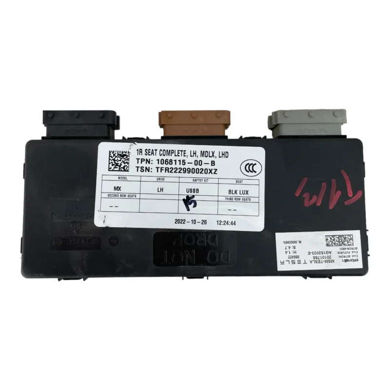 Tesla Model X 2016-2020 Left Driver Seat Control Module Unit Controller Liquidación